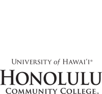 University of Hawai'i - Honolulu Community College banner logo